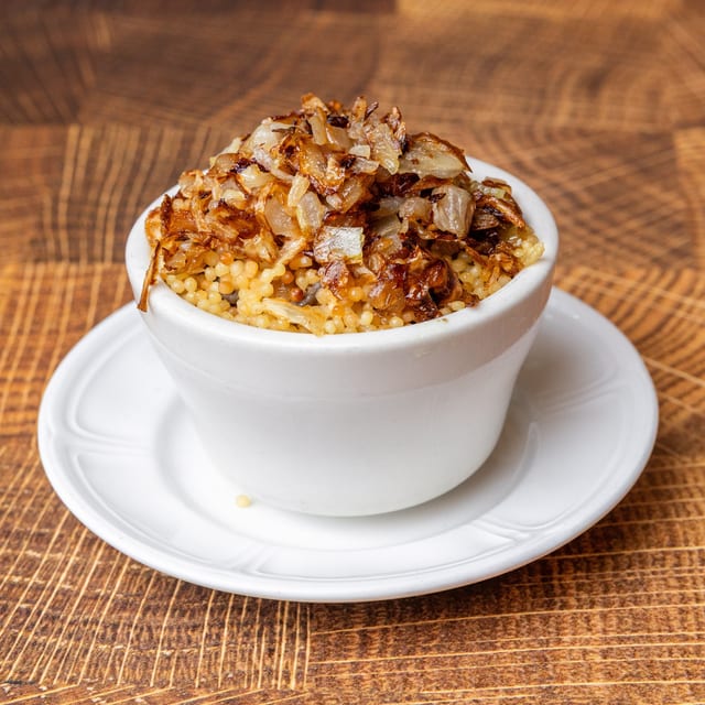 Egg Barley and Mushrooms.