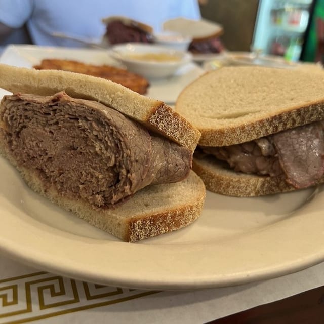 Brisket of Beef Sandwich.