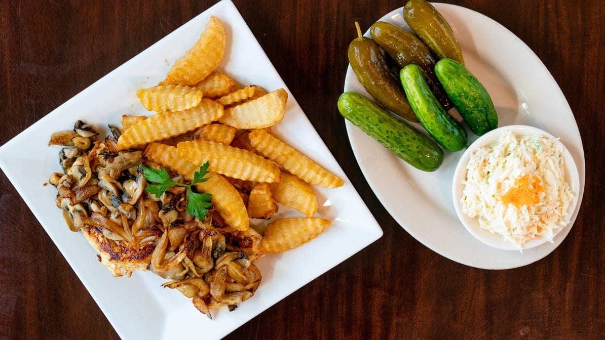 Hot Open Grilled Chicken.